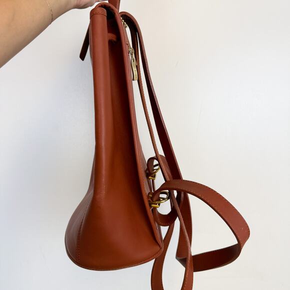Coach Large Backpack Leather in British Tan main image 4